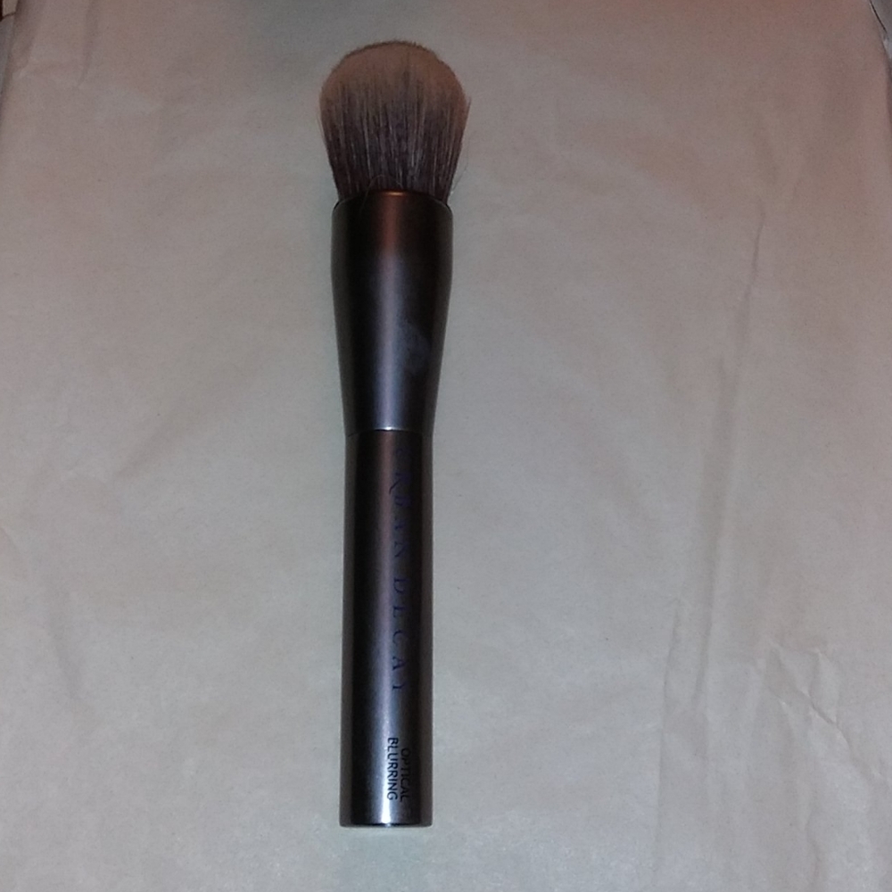 Pre-used makeup brush